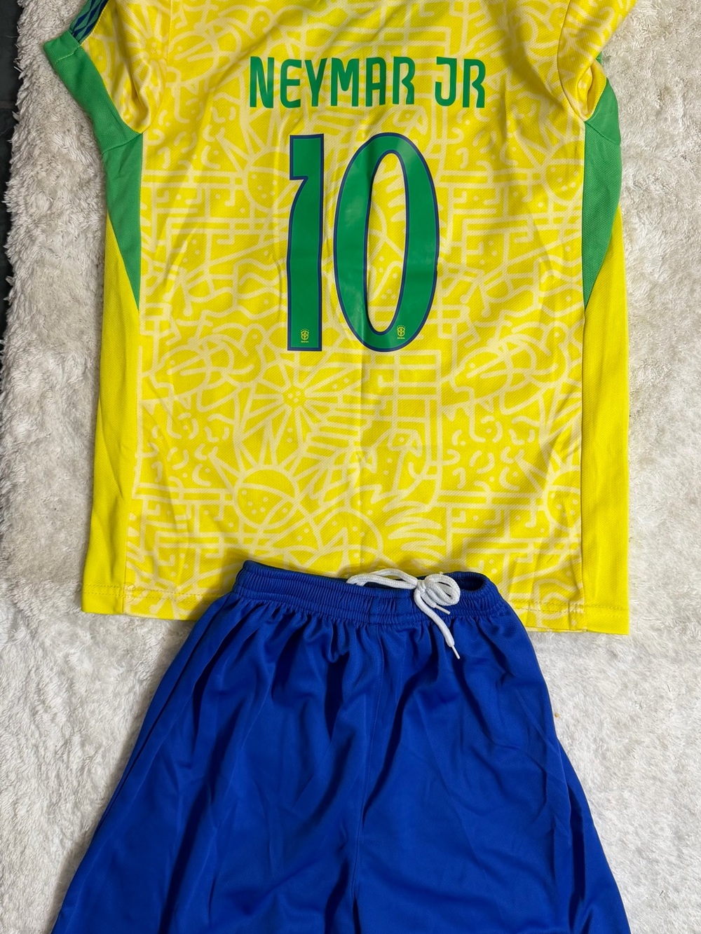 Neymar Jr. Brazil- youth jersey set